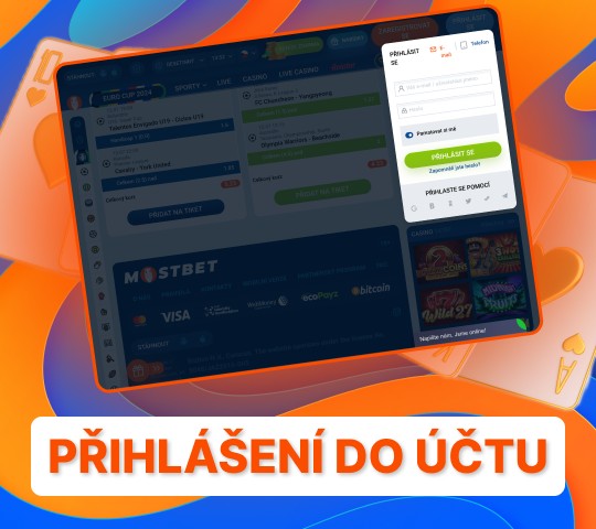 Přihlaste se ke svému účtu na platformě MostBet.