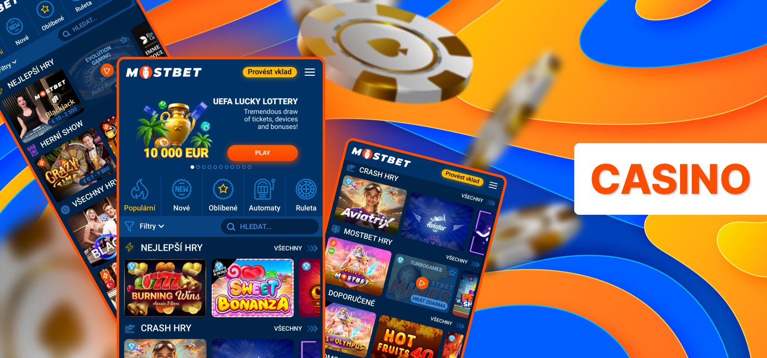 Rozsáhlý výběr her v aplikaci, která slouží jako bookmaker.