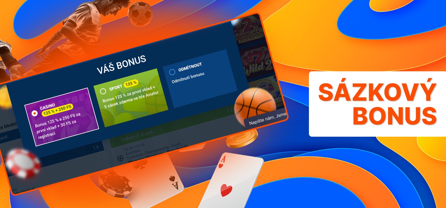 Uvítací bonus od MostBet pro nové uživatele.